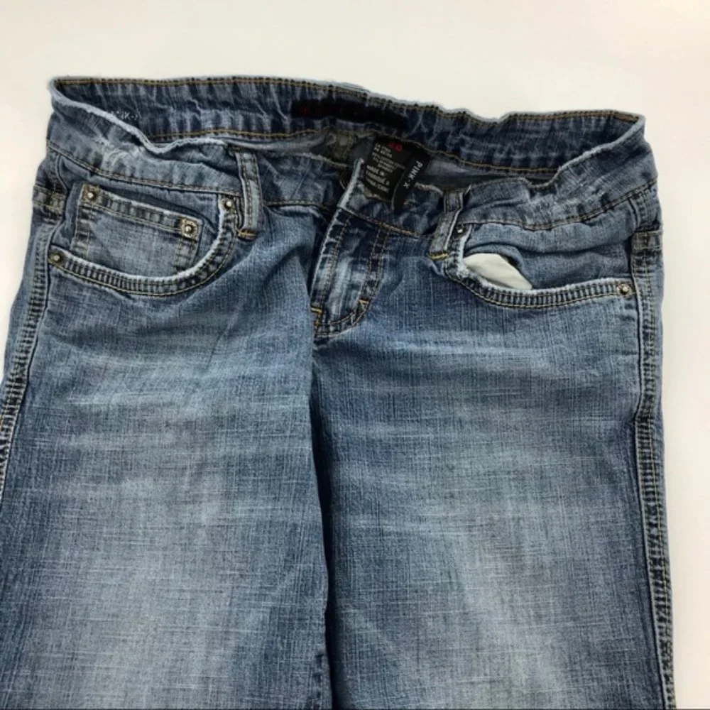 Buffalo Pink X Boot Cut Jeans exc cond sz 28 - Picture 2 of 7